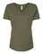 BELLA + CANVAS Women’s Relaxed Jersey V-Neck Tee for Casual, Layering & Everyday Soft Wear